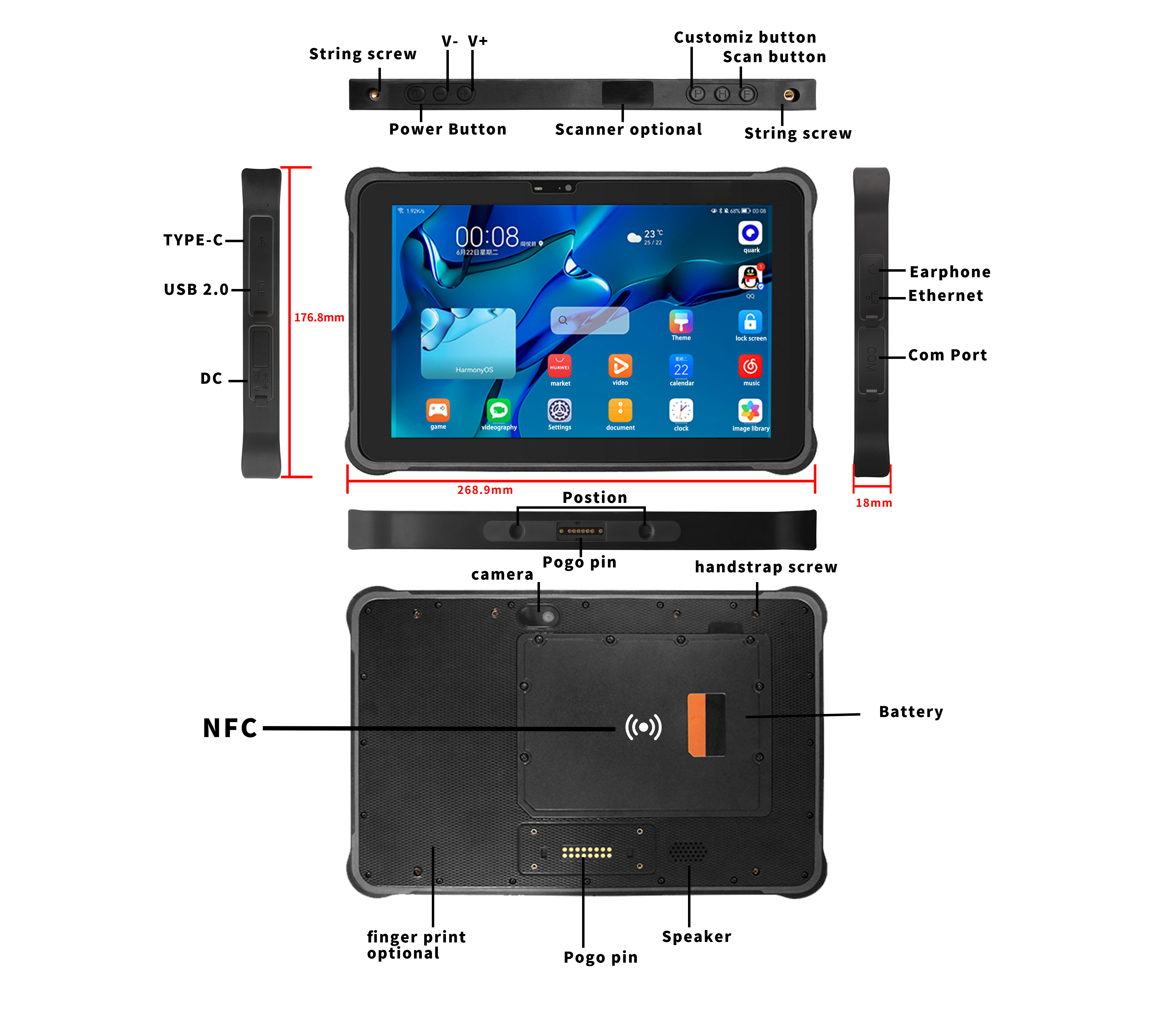 ST11-A8 | Android 15.0 (Support GMS)