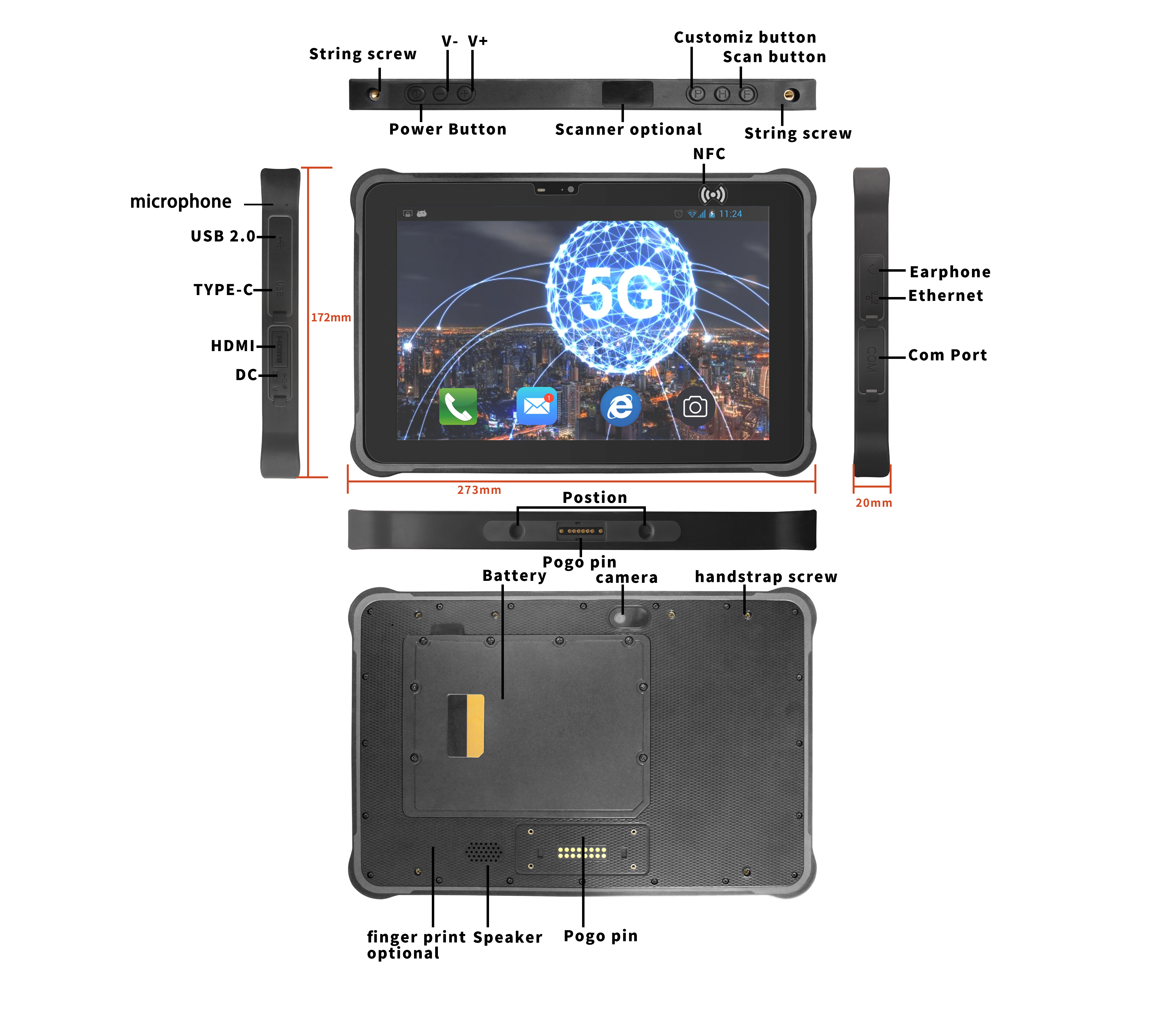 ST11-T | Android 10.0